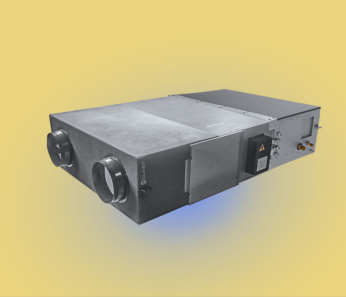 Clivet HRV-DX-3-XY recuperator entalpic cu baterie DX pentru VRF