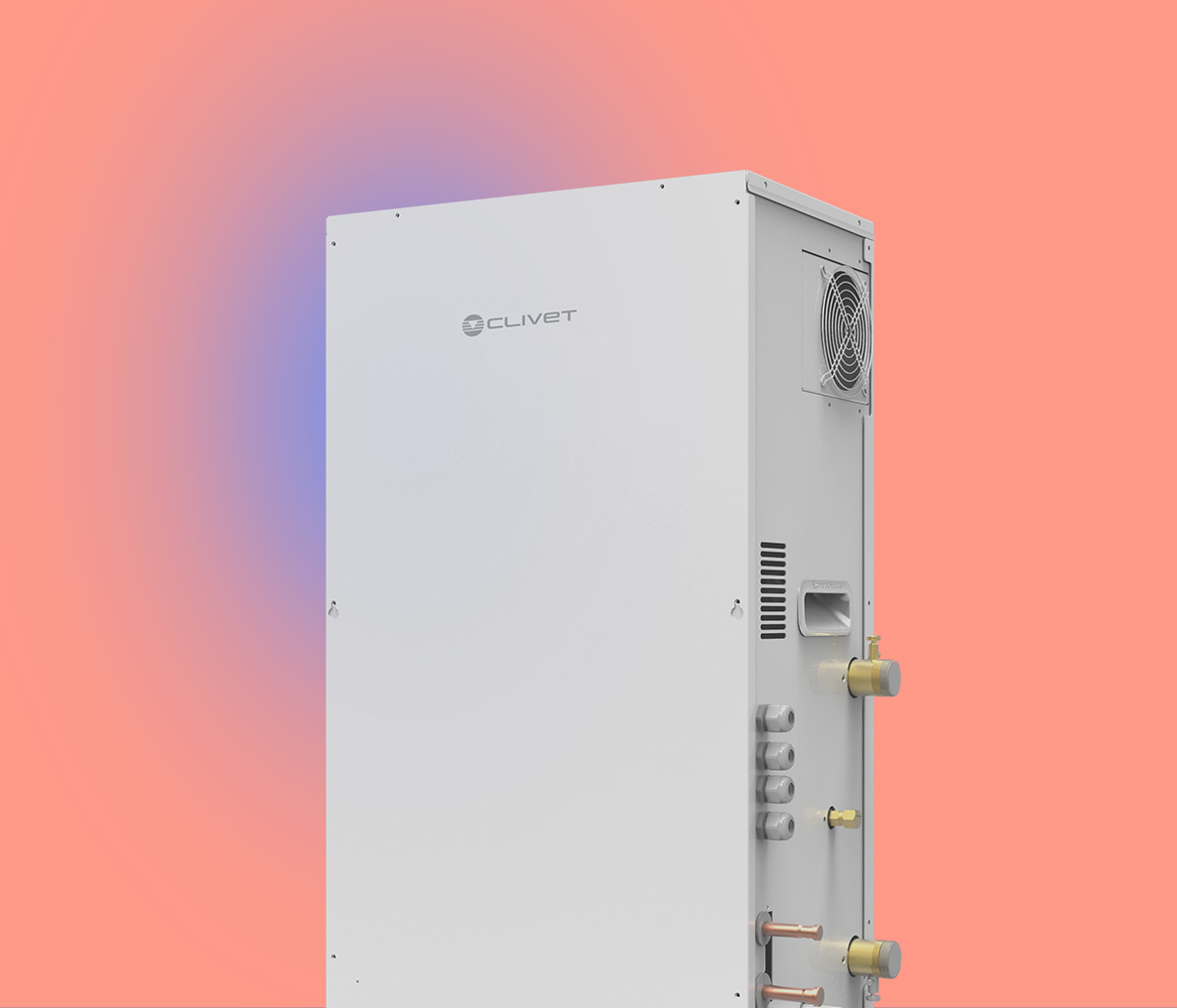 Clivet HWM-2-XMi 140 high temperature hydro module for VRF