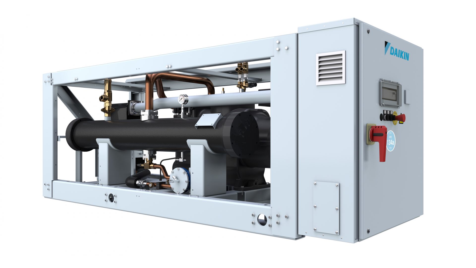 Daikin EWWD-J chiller și pompă de căldură apă-apă cu compresor screw