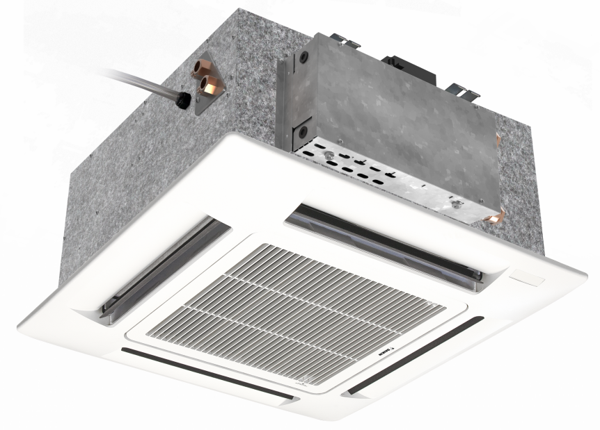 Daikin FWH-A fan-coil casetă 4 direcții cu motor AC